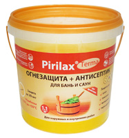 «Pirilax®»-Terma Огнезащита + Антисептик для древесины Для бань и саун